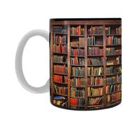Libreria Libreria Tazza Scaffale Tazza 350 Ml, Tazze Da Caffè Design Creativo Multiuso, Tazze Di Libri Di Effetti Con Un Design Impressionante, Una Tazza Di Libreria Scaffale