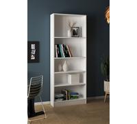 Libreria con 4 ripiani BIANCA 79 x 26,7 x 203h cm