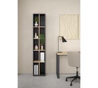 LIBRERIA MOD. SIGN CM 40.8X34.3 H. 204.7 JACKSON HICHORY E GRIGIO OPACO