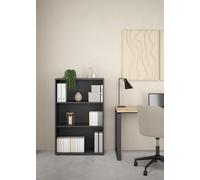 LIBRERIA MOD. SIGN CM 79.6X34.3 H. 123.6 GRIGIO OPACO
