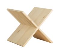 LIBRERIA MODERNA 3 RIPIANI SCAFFALE CANTINETTA CUBO PORTABOTTIGLIE KIT LEGNO