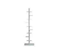 Libreria moderna aperta invisibile in metallo a 9 livelli di archiviazione colonna vertebrale libro torre nordico scaffale verticale libreria da pavimento rack per casa ufficio