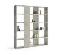 Libreria Moderna Rachele, Grigio Cemento