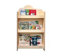 Libreria Montessori Family Nation Frontale - Cloud - Legno di Betulla - Natural