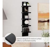 Libreria multiuso in legno a 5 strati per piccoli spazi