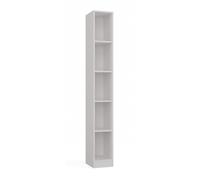 CDF Libreria da ufficio R25, colore: bianco, per soggiorno, ufficio, studio, moderno, per libri e giocattoli, ideale per cameretta dei bambini, adolescenti, camera dei ragazzi