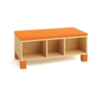 Libreria Panca Serie Nova Arancio: Innovazione e Comfort per la Scuola dell'Infanzia