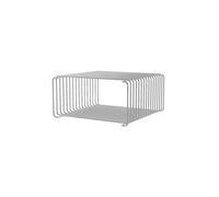 Libreria Panton Wire A Mezza Altezza 43 - Cromata 17,2 cm x 34,8 cm