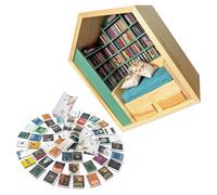 Libreria - = piccola mensola per libri - Libro in legno Decorazione Set Stress Librandf, miniatura - Una decorazione della scatola del libro - Nitua Books - Shelf 200 scaffale
