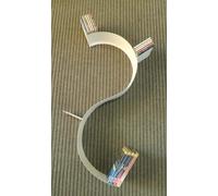 LIBRERIA porta CD DVD design FERRO . Realizzazioni Personalizzate . 902