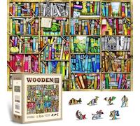 Libreria Puzzle in legno