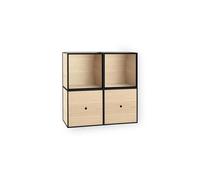 Libreria Quadrata Audo Frame Rovere Standard