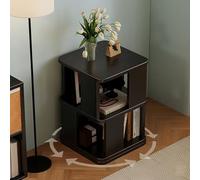 Libreria rotante con rotazione silenziosa e liscia, angoli arrotondati sicuri e base stabile, organizer salvaspazio per comodino, divano, cameretta dei bambini