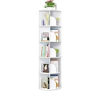 Libreria rotonda girevole a 360°, 40 x 159 cm, design moderno per stimolare l'interesse per la lettura, perfetta per la casa o l'ufficio