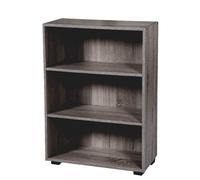 LIBRERIA SCAFFALE BASSO MODERNO RIPIANI MENSOLE WENGè ROVERE SBIANCATO 806224