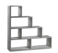 Libreria scaffale cemento ufficio Librerie bifacciale soggiorno con 4 livelli