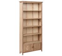 Libreria scaffale con mensole in legno chiaro Salton