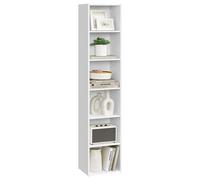 Libreria Scaffale Libreria a 6 Ripiani Scaffale Portaoggetti Aperto 24 x 30,2 x