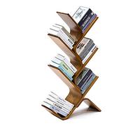 Libreria Scaffale Mobiletto Albero Book Shelf, bambù Librerie e scaffali, Bookshelf scaffalatura di immagazzinaggio dell'esposizione Rack for Libri, Riviste, More, Save Spazio for casa, ufficio, camer