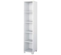 Libreria Scaffali Moderna Ripiani 5 Vani Da Parete Colonna Scaffali Casa Ufficio