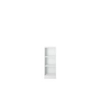LIBRERIA STRETTA CON 2 RIPIANI TINTA BIANCO - 40.6x26.7x108 CM