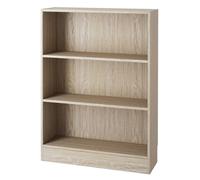 Libreria Ufficio Modulare 3 Ripiani 79x27x107 Effetto Legno Working