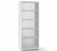 Libreria ufficio Sarmog con ripiani Mobile a giorno bianco ossido 182x71x41 cm