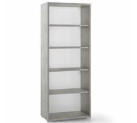 Libreria ufficio Sarmog con ripiani Mobile armadio a giorno cemento 182x71x41 cm