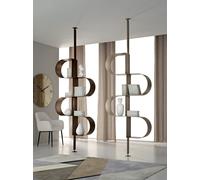 Libreria verticale di lusso regolabile design moderno per soggiorno CIC-937