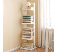 Libreria Verticale, Torre per Libri con Dorso in Metallo, Libreria Galleggiante Invisibile, Portaoggetti per Camera da Letto, Soggiorno, Bagno, Cucina, Ufficio(42*35*120cm/16.5*14*47.5in)