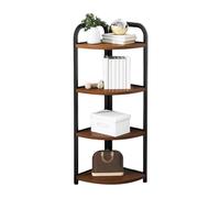 Librerie Ad Angolo Aperto,mensola Alta Indipendente, Libreria Ad Angolo A L,spazio Di Archiviazione A 4/5 Livelli For Soggiorno, Ufficio, Casa E Piccoli Spazi(4 tiers)