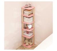 Librerie Angolari Indipendenti, Libreria Angolare Aperta, Scaffale Angolare Alto A 4-8 Livelli, Spazio Di Archiviazione A Forma Di L For Piccoli Spazi(Color 3,6 tiers)