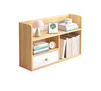 Librerie Desktop semplice Multistrato Scaffale per la casa Piccolo Storage Rack Studente Piccola libreria per forniture per ufficio Sundries Libro Storage Libreria (A)