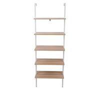 Librerie Scaffale a 5 strati interno Creative Trapezoidal Bookshef Metal Bookshelf Storage Rack adatto for il soggiorno Study Office Mobili per la Decorazione della Casa(C)