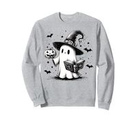 Libresca Fantasma Capello da Strega Topo di Biblioteca Libri Felpa