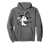 Libresca Fantasma Capello da Strega Topo di Biblioteca Libri Felpa con Cappuccio