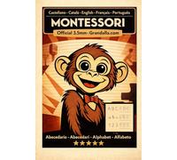 Libreta con Pauta Montessori - Official 3.5mm Grandalla.com - Abecedario - Aabecedari - Alphabet - Alfabeto: Castellano - Català - English - Français - Português