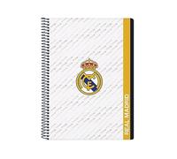 LIBRETA CUARTO 80 H. TAPAS DURAS REAL MADRID 1ª EQUIP. 23/24