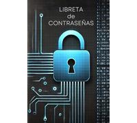 Libreta de contraseñas en español A5: Cuaderno para guardar password, datos de usuario, claves de acceso, direcciones de internet, índice alfabético ... fichas, para anotar hasta 1986 contraseñas.