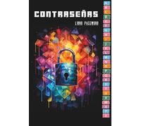 Libreta de contraseñas - Libro Password en español: Cuaderno con índice alfabético, gestor de contraseñas y wallets | Seguridad y claves de acceso | Tapa dura A5