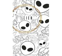 Libreta de tapa dura de 200 paginas 13,97 x 21,59: un diario fuera de este mundo.