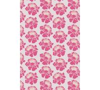 Libreta Floral Rosa: Cuaderno Elegante con Renglones y Diseño Romántico en Cada Página