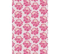 Libreta Floral Rosa: Cuaderno Elegante con Renglones y Diseño Romántico en Cada Página