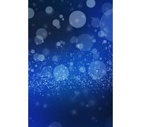 Libreta fondo abstracto azul: Cuaderno con líneas y diseño moderno