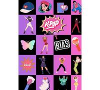 LIBRETA KPOP: Cuaderno Tapa Dura K-POP Fechado para Fans | DISEÑO EXCLUSIVO - Contiene 120 Páginas y 7" X 10" de Tamaño