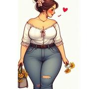 Libreta La chica de las flores