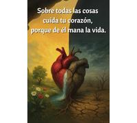 Libreta sobre cuidar el corazón -Libreta con versículo bíblico: Cuaderno de notas de Dios - Cuaderno de notas cristiano