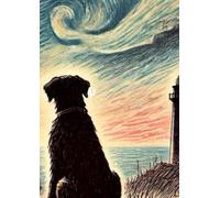 Libreta Un perro al amanecer