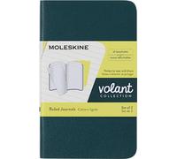LIBRETA VOLANT XS 56H RAYADA T/B VERDE PINO AMARILLO LIMON