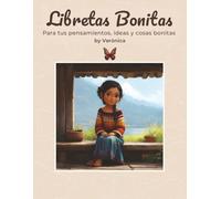 Libretas Bonitas: Una libreta bonita de 120 páginas para notas, ideas, tareas y apuntes - estilo elegante, tamaño carta (8.5 x 11)